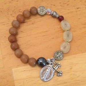 Rosary bracelet